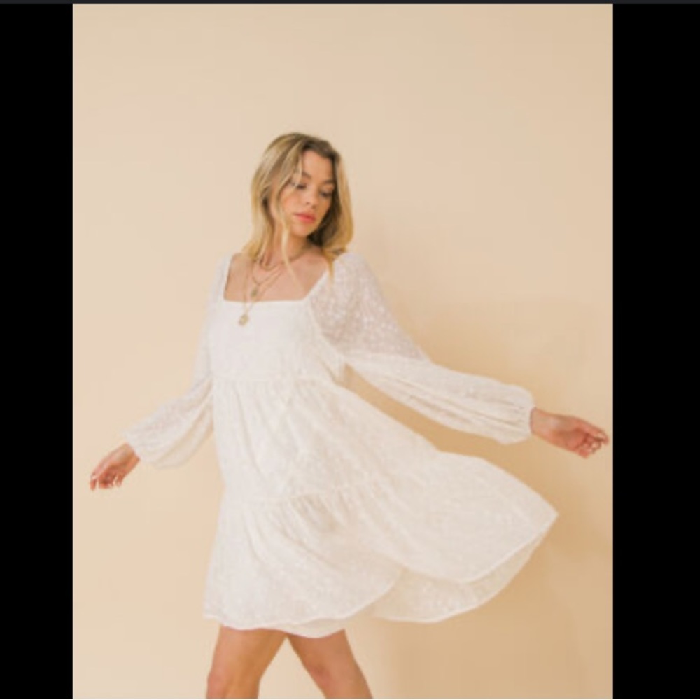 Lovecollette  chiffon tunic/dress NWT